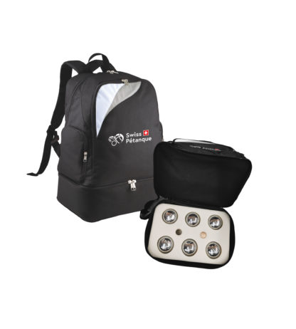 Sac à dos avec rangement pour boules de pétanque – Image 5