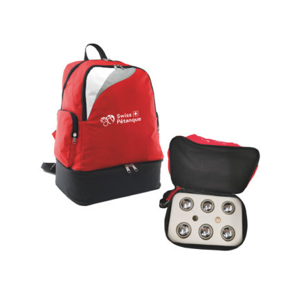 Sac à dos avec rangement pour boules de pétanque – Image 3